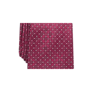 Cravatta Slim da Uomo Perry Ellis, Stampa Floreale Geometrica Rossa, Stile Casual-Formale, Personalizzabile in Poliestere, Taglia Standard, Confezione Regalo - Product Image 2