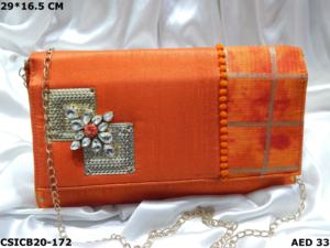 กระเป๋าคลัทช์สำหรับผู้หญิงตอนเย็นจากนักออกแบบทำด้วยมือกระเป๋าคลัทช์สุดพิเศษสำหรับงานแต่งงานแบบชนเผ่าสไตล์แฟชั่นสำหรับงานพิเศษ - Product Image 3