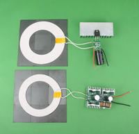 Modul Catu Daya Nirkabel Taidacent 24V 10A Output 300W Berdaya Tinggi dengan Pelat Magnetik Modul Pengisian Daya Nirkabel Input 48V