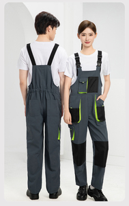 Combinaison de travail en polyester respirant antistatique réfléchissant sur mesure, combinaison de sécurité multi-poches pour mécanicien - Product Image 5