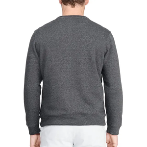 2024 nouveau sweat à la mode hommes femmes 100% coton polaire pull poids lourd col rond plaine teint hiver entraînements Fitness - Product Image 6