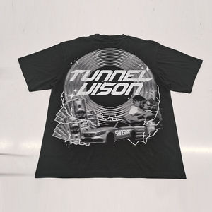 Camiseta Unisex 2026 de Estilo Urbano Retro con Estampado Personalizado, Diseño de Letras en Algodón, Estampado Completo, Camiseta Casual de Manga Corta - Product Image 3