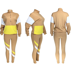 Designer de luxe coupe-vent fermeture éclair complète sur mesure femmes été nylon réfléchissant fermeture éclair veste pantalon ensemble facile à porter survêtement - Product Image 6