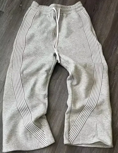 กางเกงผู้ชายผ้าซักลายทาง, กางเกงผ้าฝ้าย100% ลายทางทรงตรงสไตล์สตรีทกางเกงและกางเกงขายาว - Product Image 1