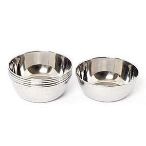 Diseño clásico Cuencos de comida de metal Forma redonda Tamaño estándar para la decoración del hogar para la exportación de la India Hecho a mano - Product Image 3
