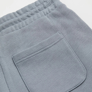 Men's High Street Style <b>Short</b> Elastic Waist <b>Fleece</b> <b>Shorts</b> 100% Cotton Solid Quick Dry Breathable OEM Casual <b>Shorts</b> - Product Image 6