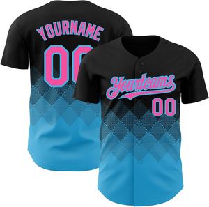 OEM Vente en gros Maillot de baseball personnalisé Sublimation de haute qualité Respirant Durable Nom Nombre Meilleure performance sur le terrain Uniforme - Product Image 4