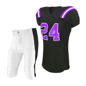 Camiseta de fútbol americano sublimada personalizada de alta calidad, venta al por mayor, ropa de equipo de la NFL, número de patrón de uso deportivo - Product Image 2