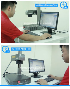 เครื่องเลเซอร์มาร์กกิ้งไฟเบอร์แบบตั้งโต๊ะขนาดเล็ก เครื่องมาร์กกิ้งเลเซอร์แบบตั้งโต๊ะขนาดกะทัดรัดสำหรับโลหะ พลาสติก ชิ้นส่วนขนาดเล็กที่มีความแม่นยำสูง - Product Image 6