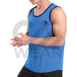 มาใหม่ล่าสุดผู้ชายเสื้อกล้ามชายหาดแห้งเร็วเสื้อแขนกุดกล้ามเนื้อสําหรับยิมในสไตล์ที่ไม่ซ้ํากันและมีคุณภาพดีเยี่ยม - Product Image 6