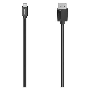 Cable Negro de 1.5m para Adaptador y Conector DisplayPort 1.2 Mini DP, Compatible con Resolución 4K - Modelo 00200710 - Product Image 1