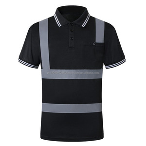 เสื้อโปโลสะท้อนแสง 3M แถบสะท้อนแสง เสื้อทำงานสะท้อนแสง เสื้อทำงานแขนสั้น - Product Image 2
