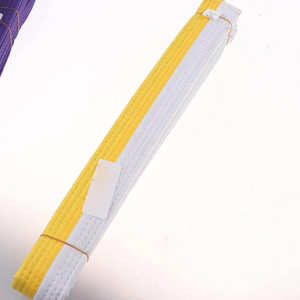 Ceinture de karaté en coton de haute qualité, best-seller, taille personnalisée avec service OEM pour les arts martiaux, courte et propre - Product Image 2