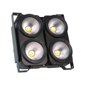 4 mắt 4*100W DMX512 400W <span class=keywords><strong>COB</strong></span> dẫn mệnh ánh sáng DMX khán giả blinder ánh sáng <span class=keywords><strong>RGBW</strong></span> 4in1 Câu Lạc Bộ sân khấu DJ ánh sáng - Product Image 1
