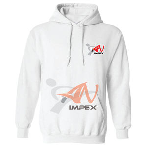 Sudadera con capucha con logotipo de impresión personalizado de alta calidad para hombre, Sudadera con capucha Flexible de Material personalizado para hombre - Product Image 3