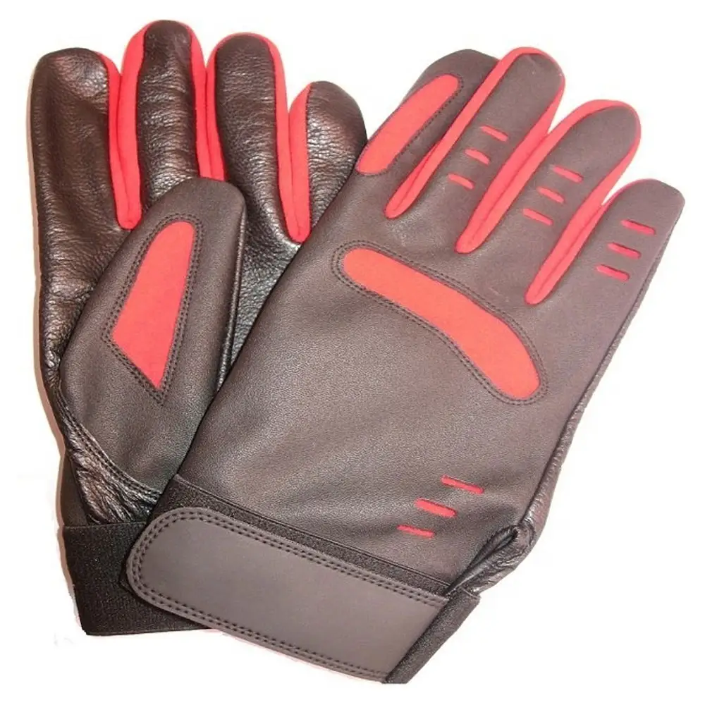 Высококачественные недорогие бейсбольные перчатки с пальмовым покрытием из натуральной кожи, оптом