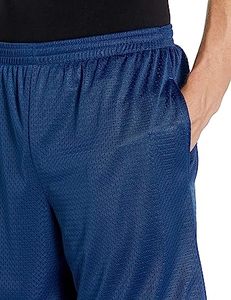 Men's Casual Shorts Solid Color Custom Printed Sports five Fitness Beach <b>Pants</b> Breathable <b>Mesh</b> Basketball <b>mesh</b> Shorts - Product Image 6