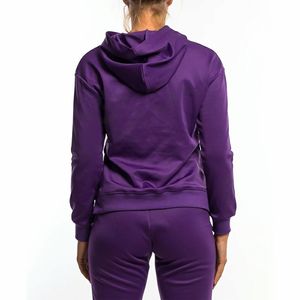 Sudadera con Capucha Casual de Alta Calidad al por Mayor, Sudadera de Manga Larga de Algodón con Estampado Personalizado/Bordado para Mujer - Product Image 5