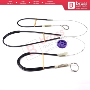 BWR459 Power <b>Window</b> <b>Regulator</b> Repair Set Front Left Door for Golf MK3 1H1 1H5 1991-1998 5-Door Vento Jetta 1H2 1992-1999 - Product Image 4