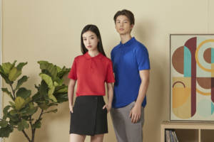 LEFONSE Entièrement peigné 100% coton uni pour Polo Tee Casual Unisex Style avec design solide 180 Grammes Poids du tissu - Product Image 2