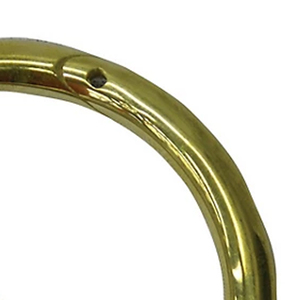 ขายส่งแหวนจมูกวัวทองเหลืองจากโรงงานโดยตรง สวมใส่สบายสำหรับการจัดการปศุสัตว์ในชีวิตประจำวัน แหวนจมูกวัวขายส่ง - Product Image 5