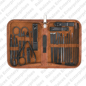 Custom Logo Luxurious Stainless Steel Nail Clipper Cutter <b>Kit</b> with Box Premium Quality <b>Manicure</b> Pedicure Set - Product Image 2