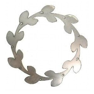 Décorations suspendues de Noël pour cadeaux festifs et décoration intérieure, guirlandes et couronnes de Noël couleur marron - Product Image 3