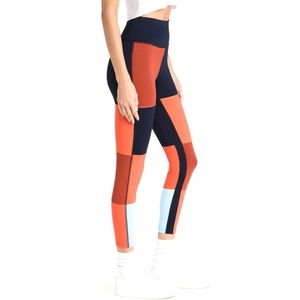 Leggings de yoga sans couture solides en gros, pantalons de sport de fitness pour la salle de sport, taille haute, contrôle du ventre, séchage rapide, respirant, pour le sport - Product Image 3