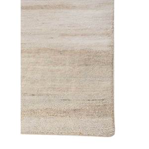 Tapis rectangulaire fait main en laine tressée de couleur unie pour salon et couloir - Product Image 4