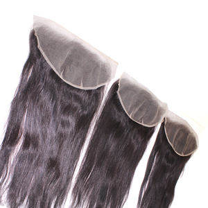 100% vierge vietnamienne droite cheveux humains doux HD dentelle fermeture transparente à la main longue vague profonde crépus Curl couleur naturelle - Product Image 4