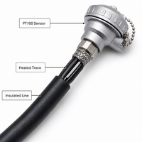Sonde d'échantillonnage CEMS en acier inoxydable avec tube chauffant PT100 et convertisseur NOx chauffé |   Système d'échantillonnage des gaz de combustion