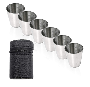 12 piezas de vidrio de acero para beber diseño elegante accesorios de regalo de Navidad para uso hecho a mano al mejor precio - Product Image 2