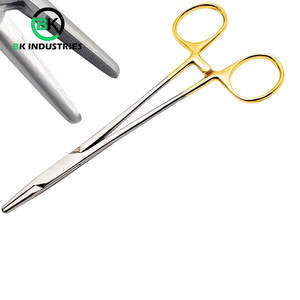 Portaagujas Quirúrgico de Acero Inoxidable, Pinza Hemostática para Uso Médico, Portaagujas de Alta Calidad - Product Image 1
