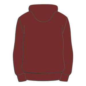 เสื้อฮู้ด KAP Maroon ผ้าคอตตอนผสมพรีเมียม เสื้อผ้าสมาคมนักศึกษากรีก ออกแบบเอง Divine Nine HBCU เสื้อผ้าชีวิตแบบกรีก สตรีทแวร์ - Product Image 3