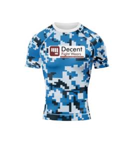 Venta al por mayor personalizado impreso MMA Rashguard con mangas largas sublimado diseño de logotipo crear su propio - Product Image 1