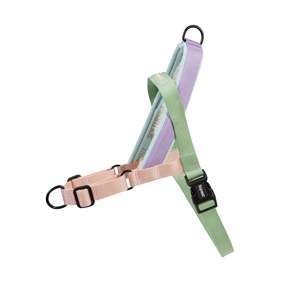 Norwegian Softer-Walk Dog Harnesses Neoprene Polyester Luxury Simple Style Solid Peach Pattern Personalized XL L M S Available - Product Image 1