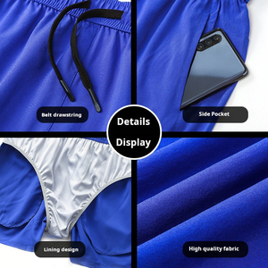 Pantalones Cortos Deportivos Casuales para Hombre, Colección 2025, Venta al Por Mayor, Ecológicos, de Secado Rápido, Alta Calidad, Entrega Rápida, Colores Personalizables - Product Image 2