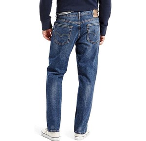 Pakistan fait 100% coton hommes droit Jean pantalon haute rue respirant broderie Patch lâche Baggy rue élastique Oxford - Product Image 4