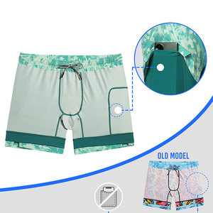 High Quality Men's Gym Running Shorts Custom Design Solid Pattern Private Label Quick-Drying Breathable <b>Polyester</b> Custom Logo - Product Image 2