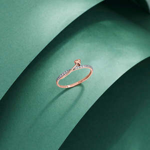 แหวนเพชรค็อกเทล Twist of Fate - เครื่องประดับสุดหรูสำหรับผู้หญิง - Product Image 1
