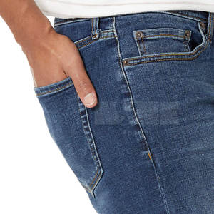 Pantalones cortos vaqueros ajustados personalizados de alta calidad para hombre, gran oferta, ropa deportiva informal de Pakistán - Product Image 4