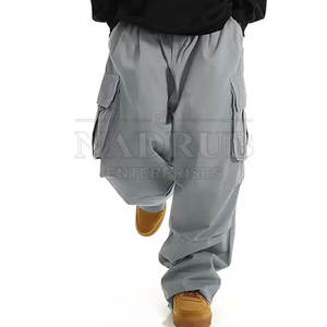 Pantalon baggy sur mesure pour hommes, taille adulte, meilleur vente de pantalon baggy pour hommes de marque privée de bonne qualité - Product Image 5