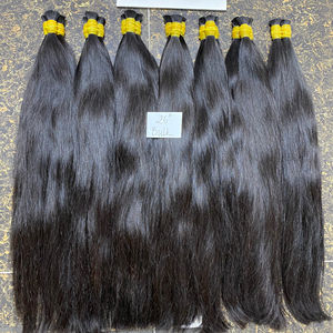 Cutícula sin procesar alineado pelo natural recto a granel 100% paquetes de tejido de cabello humano virgen vietnamita - Product Image 1