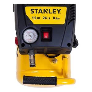 Compresseur d'air sans huile monocylindre Stanley STN003 D200 8 24 8 bar (116 psi) 1,1 kW-1,5 ch - Product Image 3