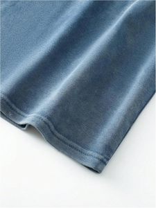 New Custom Screen Print Boxy Cropped Oversized T <b>Shirt</b> High Quality 200 Gsm 100% Cotton Heavyweight Graphic T-<b>Shirt</b> for <b>Men</b> - Product Image 6