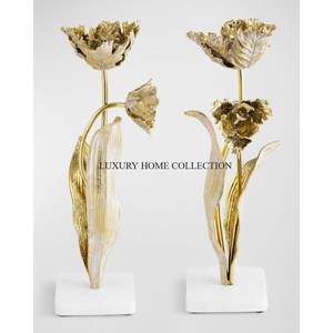 Bougeoirs de décoration de table en bois et en marbre Bougeoirs en bois naturel faits à la main de la meilleure qualité - Product Image 4