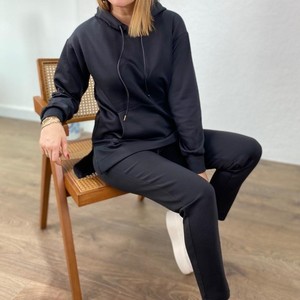 Alta calidad 94/6% poliéster Spandex Interlock tejido liso memoria medias negro niñas Leggings deportes traje de baño ropa de fábrica - Product Image 4