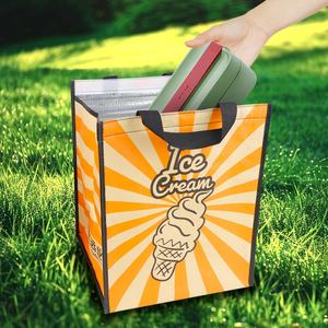 Bolsas Aislantes Clásicas para Frío y Calor, No Tejidas, con Cierre, para Entrega de Alimentos y Envío - Product Image 5