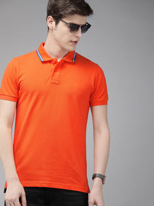 Alta calidad personalizado 100% algodón hombres para Polos moda Casual Unisex uniforme con patrón sólido personalizable - Product Image 2