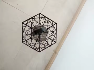 Cesta de fruta de pan de verduras de alambre de hierro de 2 niveles cesta de fruta de Metal decorativa cuadrada - Product Image 2